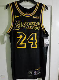 Mamba and mambacita jerseys approved for game 5, vanessa said on ig. Kobe Bryant Nike Authentic City Edition Jersey Black Mamba Lakers Size 44 M 1929177126