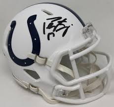 Although it is not a lock, indianapolis colts fans looking to take advantage of this can try their luck with current players. Peyton Manning Autographed White Matte Indianapolis Colts Mini Helmet Fanatics Ebay
