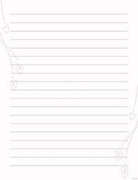 39 printable lined paper templates