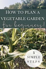 How To Plan A Small Vegetable Garden