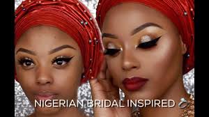 nigerian traditional bridal makeup