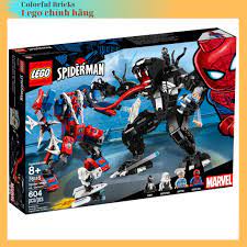 LEGO Spiderman 76115_Robot Người Nhện và Venom (Chính hãng)