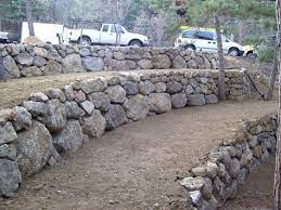 Boulder Retaining Wall Design Like