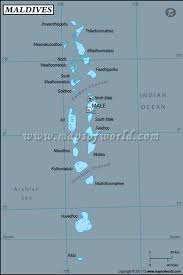 Maldives Latitude And Longitude Map