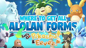 SHINY ALOLAN POKEMON! ALL ALOLAN TRADES in Pokemon Let's Go Pikachu and  Eevee! - YouTube