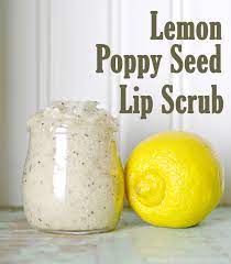 lemon poppy seed lip scrub hobby farms