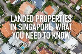 landed properties in singapore what