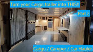 cargo trailer conversion cer car