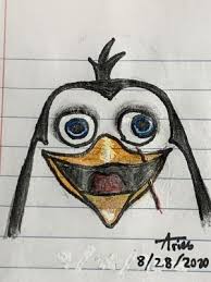 The penguins of madagascar is a tv show on nickelodeon that has 4 penguins and 3 lemurs as the main characters. Kaboom Penguins Of Madagascar Fan Art