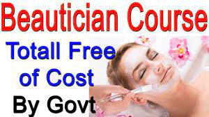 free beautician course 6 month by