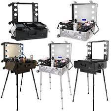 cosmetic makeup case travel trolley uk
