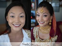indian south asian makeup and hair