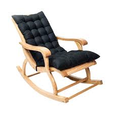 Fabric Backrest Rattan Chair Cushion