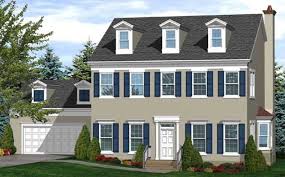 Colonial House Plan 3 Bedrms 3 Baths