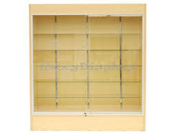 Wall Maple Display Show Case Retail
