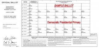 Precinct polling building directions democratic republican; Voter Voting Information Seneca County New York