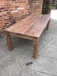 Rustic Oak Dining Table