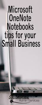 Microsoft Onenote Notebooks Tips For Your Small Business Wahw