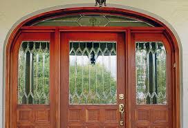 Wood Entry Doors With Sidelites