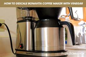 how to descale bonavita coffee maker