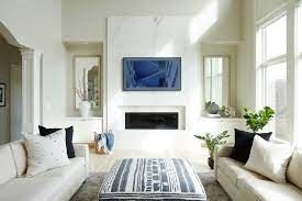 design a great room fireplace wall with
