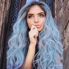 4.5 out of 5 stars (51) sale price $39.98 $ 39.98 $ 49.98 original price $49.98 (20% off) favorite add to. Women S Fashion Light Blue Wig Long Curly Hair Wave Wig Color Blue Wish