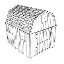 How To Build A 10x12 Barn Style Shed
