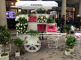 chanel flower stall this london life