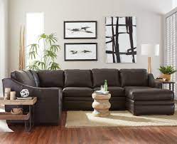 Also features a pull down back rest that has 2 cup holders and a tray and 5 adjustable. Craftmaster L9 Custom Design Options L943356p 33 41 Sylvia 41 Customizable 3 Piece Leather Sectional Sofa With 1 Power Recliner And Raf Chaise Lounge Esprit Decor Home Furnishings Reclining Sectional Sofas