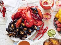 seafood boil with lobsterussels