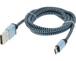 Simply browse an extensive selection of the best usb kabel and filter by best match or price to find one that suits you! Lade Datenkabel Usb Micro Usb 1 M Textil Blau Bei Hornbach Kaufen