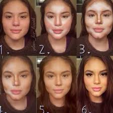 before and after contour know your meme
