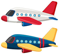 premium vector two airplanes with