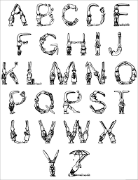 Printable Bubble Letter Fonts Download Them Or Print