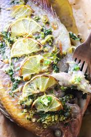 oven baked whole red tilapia recipe