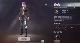 All the characters have some unique abilities, and. Garena Free Fire Learn How To Get Dasha
