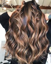Brown hair with highlights is a dimensional and dynamic color combination that women can't go wrong with. 60 Hairstyles Featuring Dark Brown Hair With Highlights Brown Hair With Blonde Highlights Brown Hair With Highlights Winter Hair Color