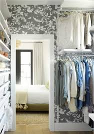 Wallpaper In A Closet Inspiration And