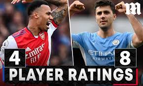 Arsenal vs Man City player ratings ...
