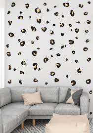 October Leopard Spots Wall Decals