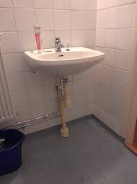 Bathroom Sink Cabinet With Floor Plumbing