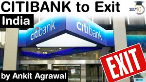 Citibank to exit India - Impact on smaller banks? Economy Current Affairs  for UPSC - YouTube