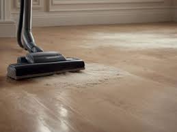 clean plaster dust off wood floors