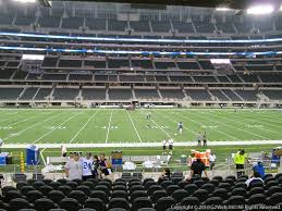 Dallas Cowboys At T Stadium Seating Chart Interactive Map