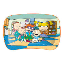 kids snack and play tray rugrats
