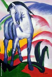 Blue Horse I 1911 By Franz Marc Oil