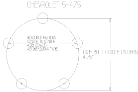 Chevrolet Bolt Pattern