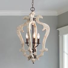 Shop Rustic Wood Chandeliers Farmhouse Pendant Lighting White Cylinder Peacock On Sale Overstock 29187508