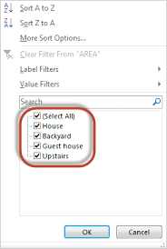 ms excel pivot table deleted items