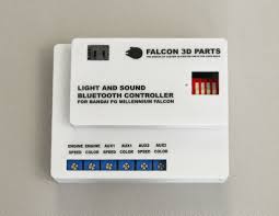 Light And Sound Bluetooth Controller For 1 72 Bandai Pg Millennium Fal Falcon 3d Parts